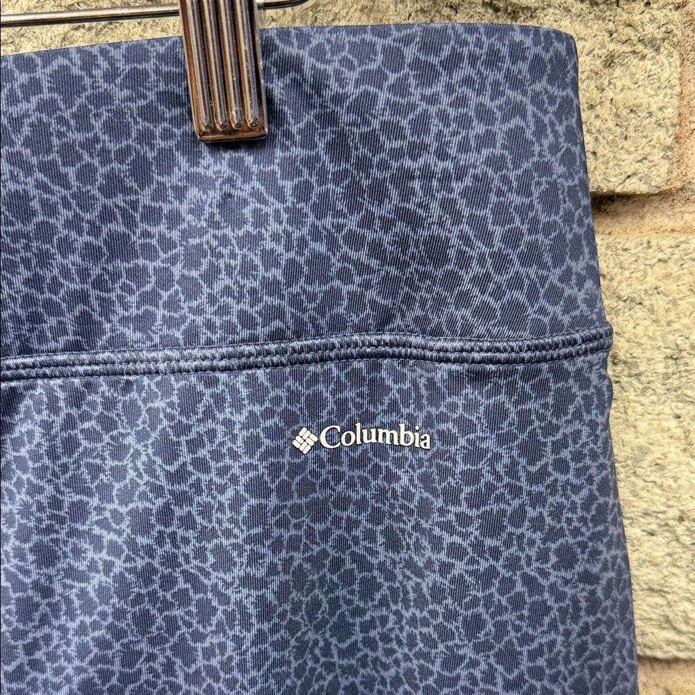 Columbia Navy Micro-Print Active Skort - Picture 3 of 5
